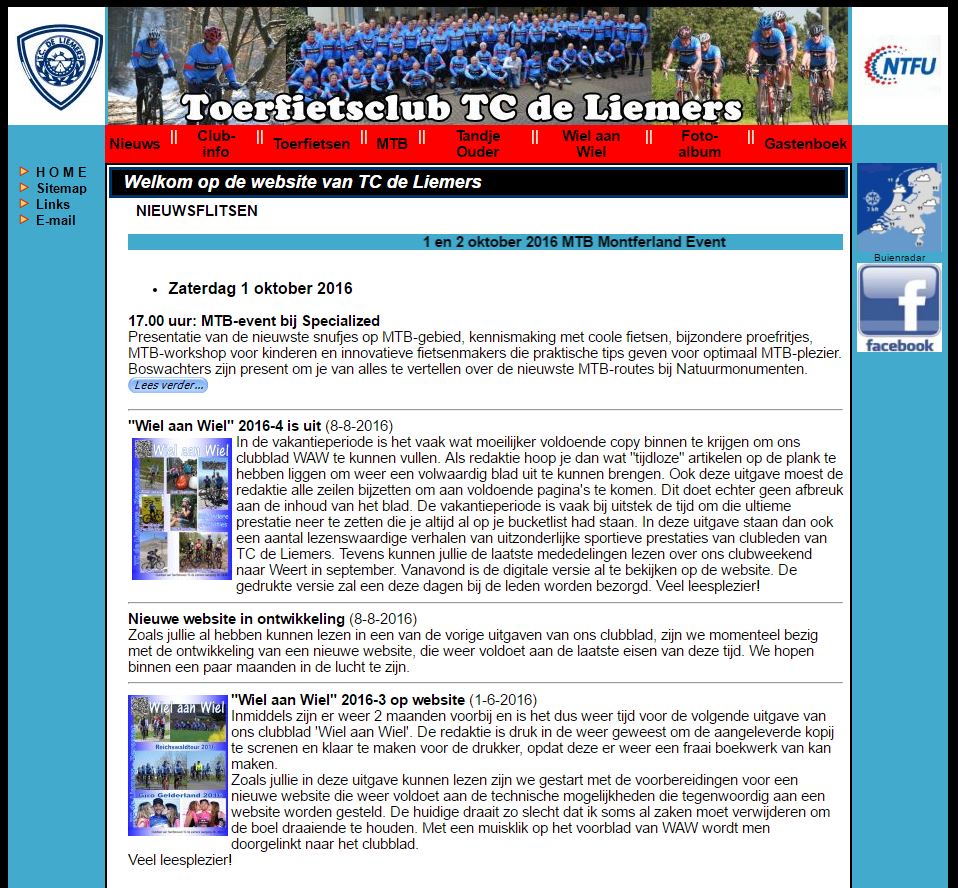 TC de Liemers oude website